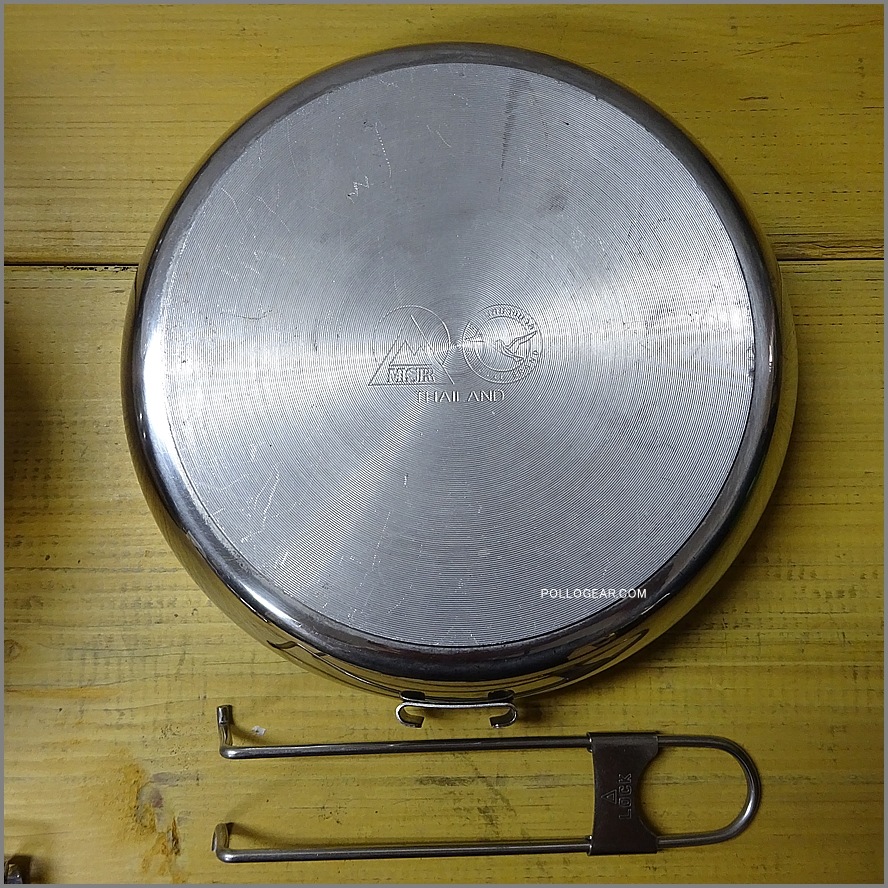 1998年 MSR VINTAGE クッカー<BR>旧ロゴ Alpine Deluxe Cook Set<BR>アルパイン ティーポット INDIA<BR>ステンレス ケトル<BR>シーガル ビンテージキャンプ 