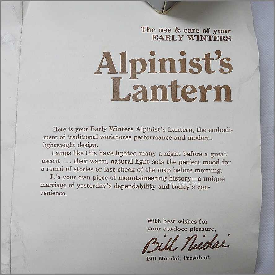 デッドストック 1982年 最初期<br> アーリーウインタース×ＵＣＯ <br>ビンテージ キャンドルランタン<br>EARLY WINTERS LTD