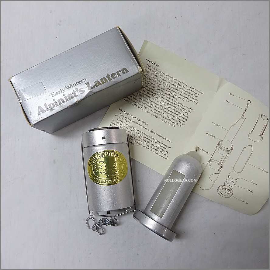 デッドストック 1982年 最初期<br> アーリーウインタース×ＵＣＯ <br>ビンテージ キャンドルランタン<br>EARLY WINTERS LTD