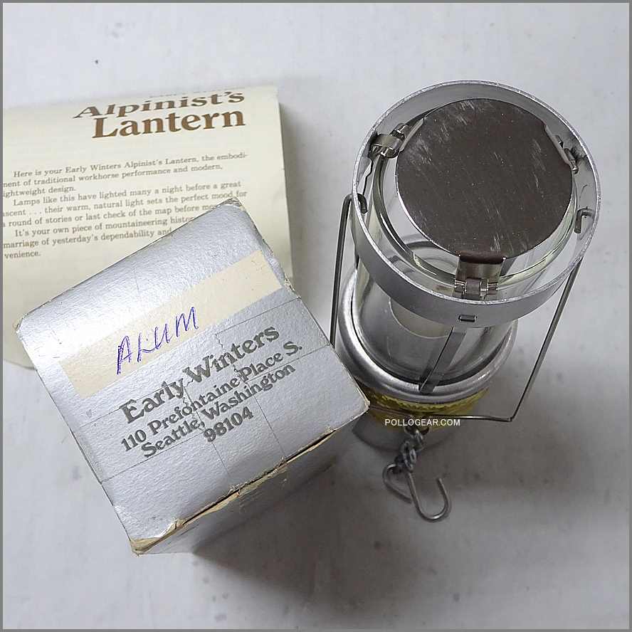 デッドストック 1982年 最初期<br> アーリーウインタース×ＵＣＯ <br>ビンテージ キャンドルランタン<br>EARLY WINTERS LTD