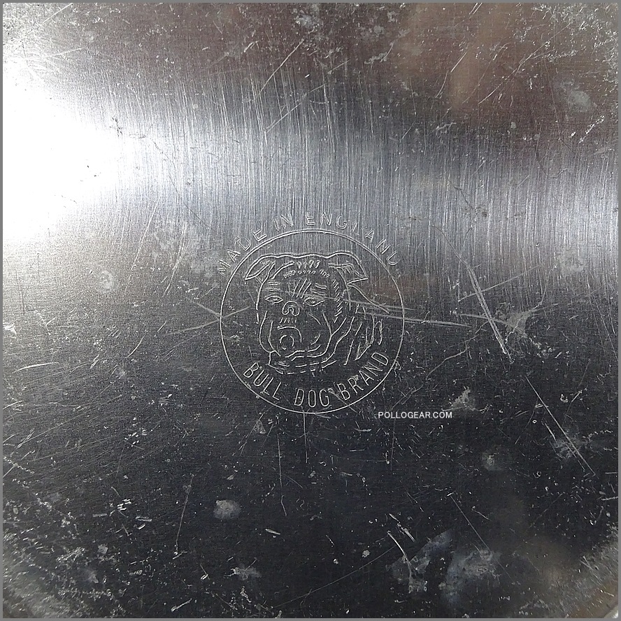 小サイズ 5インチ 美品<BR>ホットン ブルドッグ<BR>VINTAGE ビリーポット<BR>イングランド製 クッカー ビリー缶 ブッシュクラフト