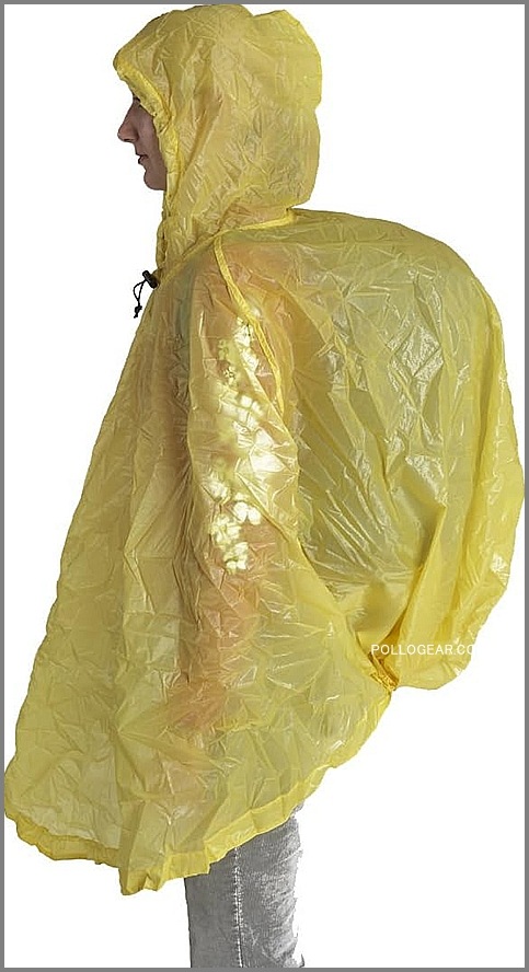 2012 デッドストック<br>INTEGRAL DESIGNS Silcoat Cape<br>シルナイロン シルコートケープ<br>ウルトラライト ポンチョ<br>インテグラルデザイン