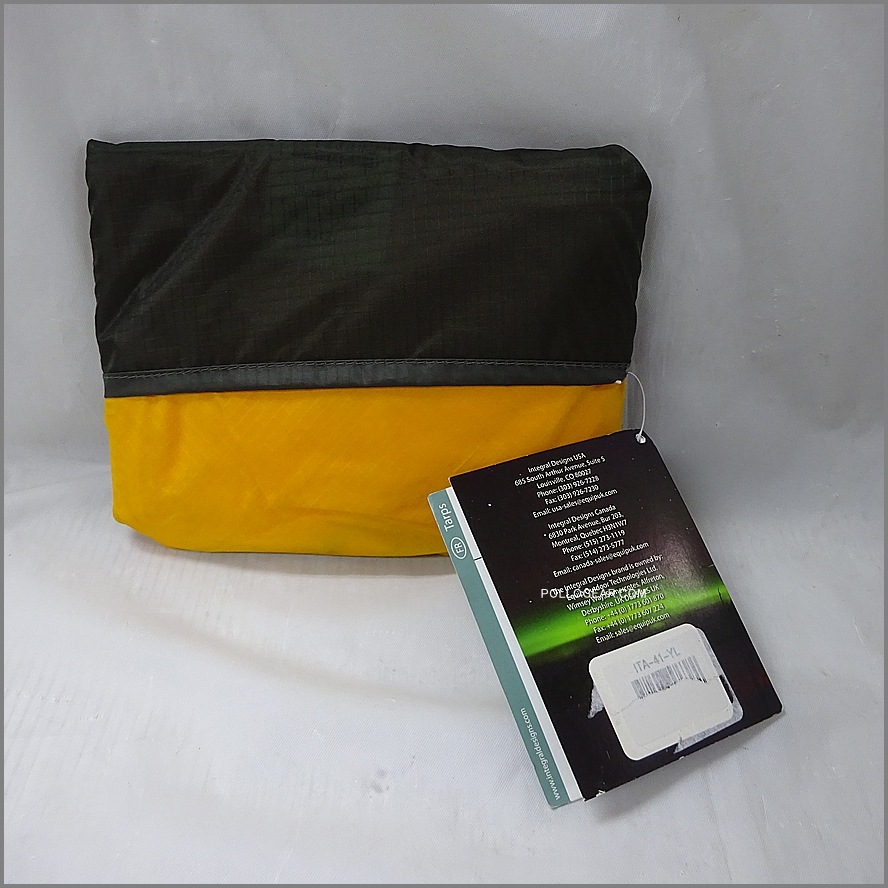 2012 デッドストック<br>INTEGRAL DESIGNS Silcoat Cape<br>シルナイロン シルコートケープ<br>ウルトラライト ポンチョ<br>インテグラルデザイン