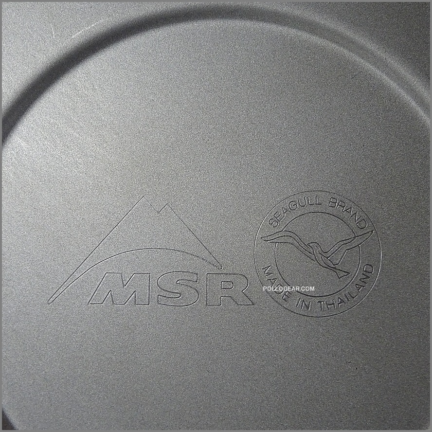 デッドストック 日本未発売<br>MSR Pocketrocket Stove w/ Titan Kettle Kit 2005年<br>初代ポケットロケット 旧型  チタンケトル タイタンケトル<br>ガスストーブ シングルバーナー