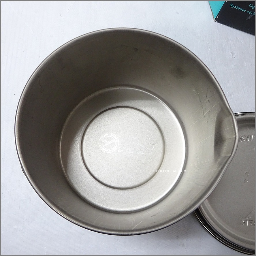 デッドストック 日本未発売<br>MSR Pocketrocket Stove w/ Titan Kettle Kit 2005年<br>初代ポケットロケット 旧型  チタンケトル タイタンケトル<br>ガスストーブ シングルバーナー