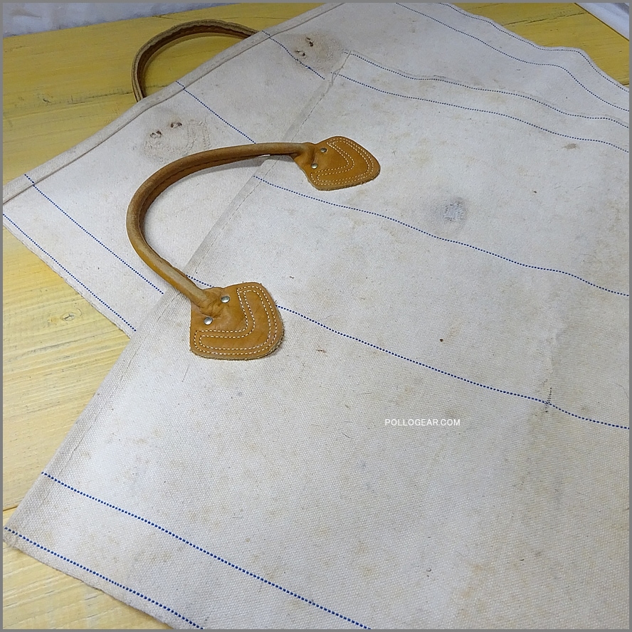 1980年代 LLビーン<BR>ログバッグ ログキャリー<BR>LLBean LOG BAG VINTAGE<BR>キャンバス 薪 バッグ