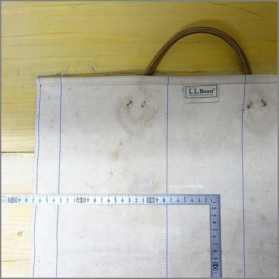 1980年代 LLビーン<BR>ログバッグ ログキャリー<BR>LLBean LOG BAG VINTAGE<BR>キャンバス 薪 バッグ