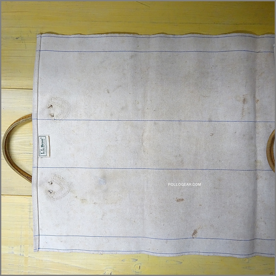 1980年代 LLビーン<BR>ログバッグ ログキャリー<BR>LLBean LOG BAG VINTAGE<BR>キャンバス 薪 バッグ