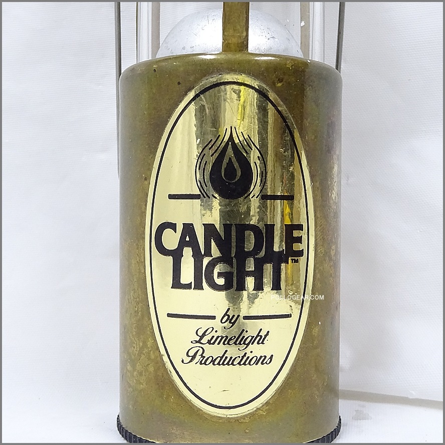 1984年 CANDLE LIGHT<br>LLP×UCO PAT PEND №2<br>ラムライト ブラス 真鍮製<br>ビンテージ キャンドルランタン<br>Limelight Productions