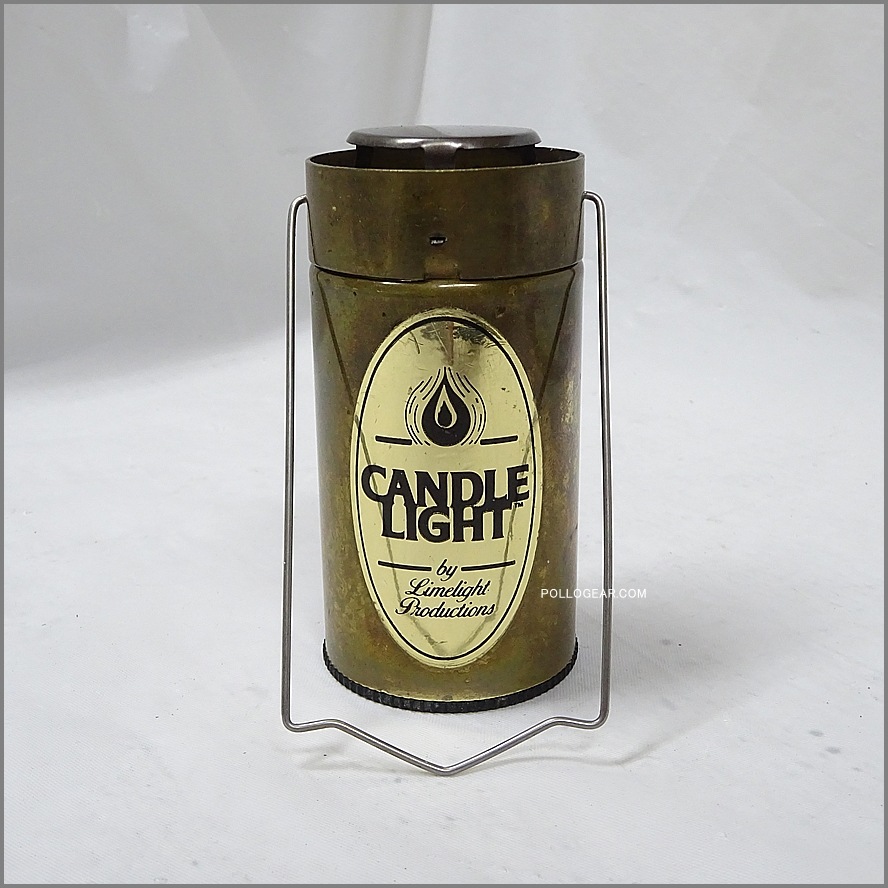 1984年 CANDLE LIGHT<br>LLP×UCO PAT PEND №2<br>ラムライト ブラス 真鍮製<br>ビンテージ キャンドルランタン<br>Limelight Productions