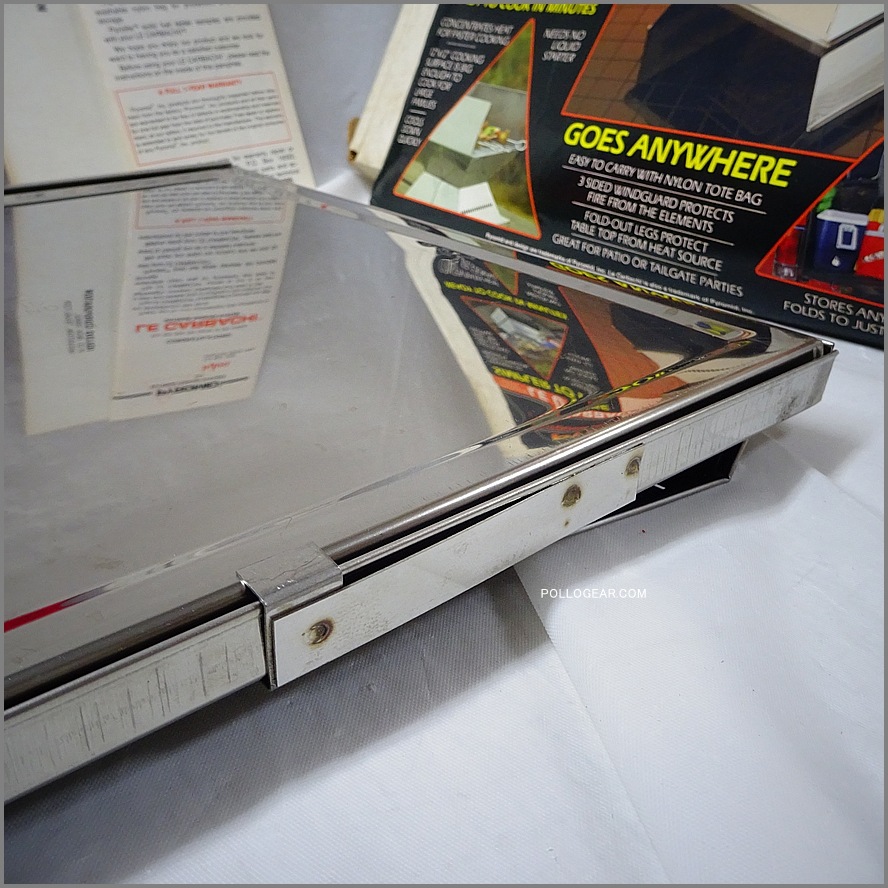 90’s デッドストック PYROMID<BR>12インチ パイロミッド 焚火台<BR>クッキングシステム グリル<BR>igloo Vintage Stove USA<BR>イグルー 丸穴 前期モデル