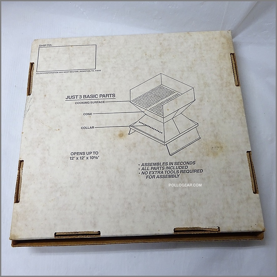 igloo ヴィンテージ　屋外調理システム　 焚き火台　折り畳み式ピラミッド igloo ヴィンテージ 屋外調理システム 焚き火台 折り畳み式ピラミッド