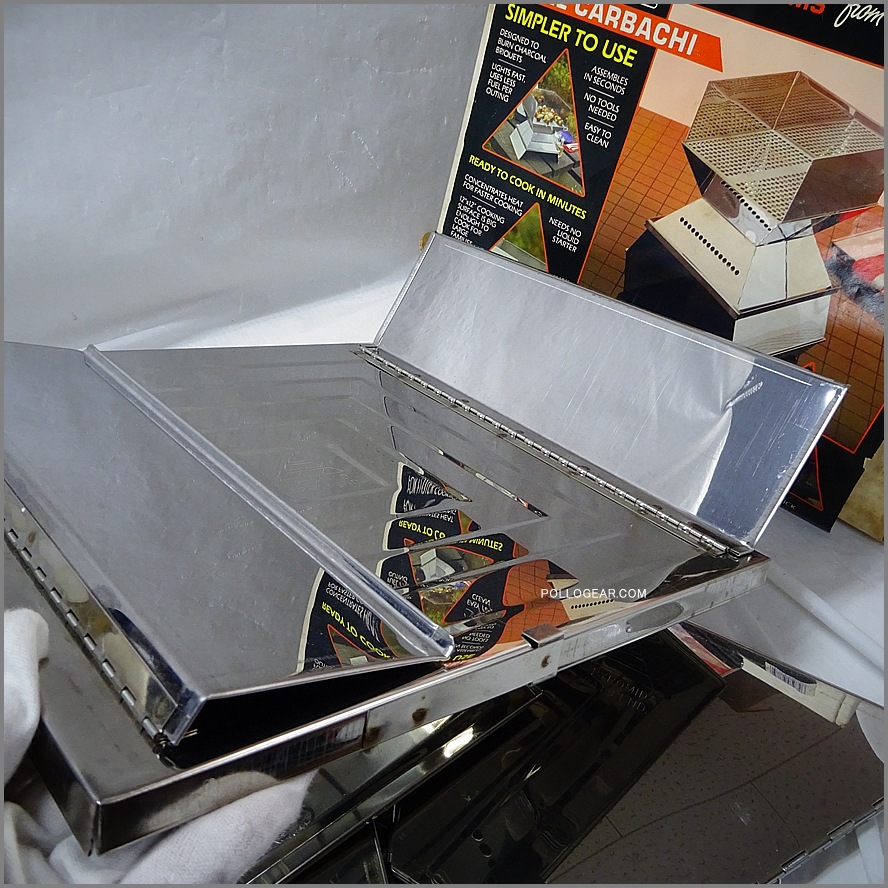 90’s デッドストック PYROMID<BR>12インチ パイロミッド 焚火台<BR>クッキングシステム グリル<BR>igloo Vintage Stove USA<BR>イグルー 丸穴 前期モデル