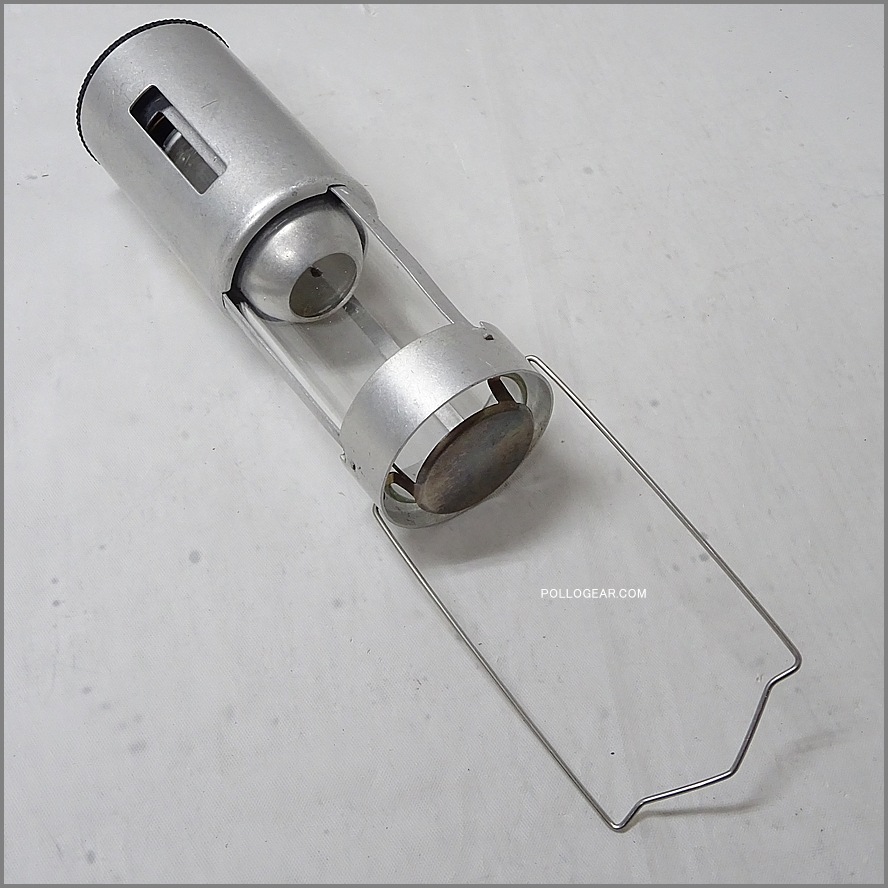 1985年 CANDLE LIGHT<br>LLP×UCO PAT PEND №2<br>ラムライト アルミ シルバー<br>ビンテージ キャンドルランタン<br>Limelight Productions