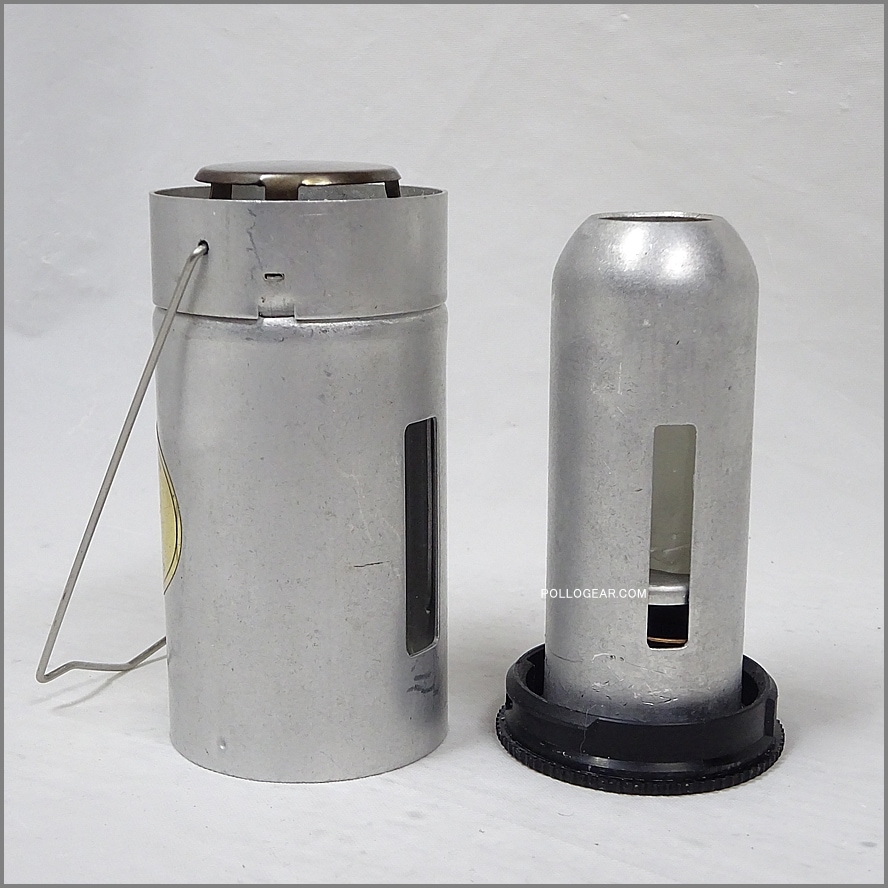 1985年 CANDLE LIGHT<br>LLP×UCO PAT PEND №2<br>ラムライト アルミ シルバー<br>ビンテージ キャンドルランタン<br>Limelight Productions