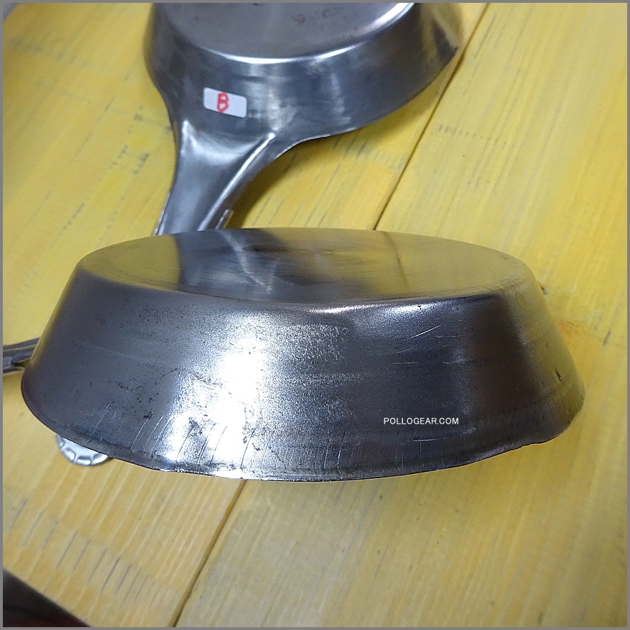 1960年代 デッドストック 150㎜<BR>B刻印 ビンテージ フライパン<BR>鉄フライパン アメリカ製<BR>Cowboy Frying Pans USA