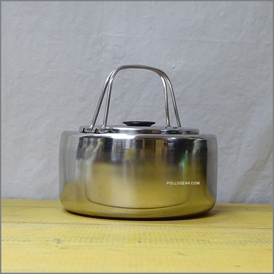 OLD MSR INDIA製 KETTLE<BR>1990年代 Alpine Tea Pots<BR>アルパイン ティーポット ステンレス ケトル<BR>VINTAGE ケトル ビンテージ<BR>