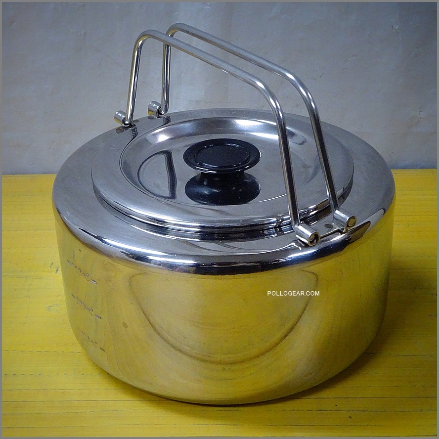 OLD MSR KOREA<BR>1990年代 Alpine Tea Pots<BR>アルパイン ティーポット ステンレス ケトル<BR>VINTAGE ケトル ビンテージ<BR>