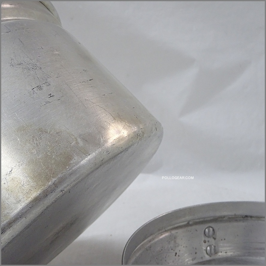 50年代 ホットン ブルドッグ<BR>珍種 7インチビリー＋PANリッド<BR>VINTAGE ビリー缶 クッカー<BR>イングランド製 ビンテージキャンプ