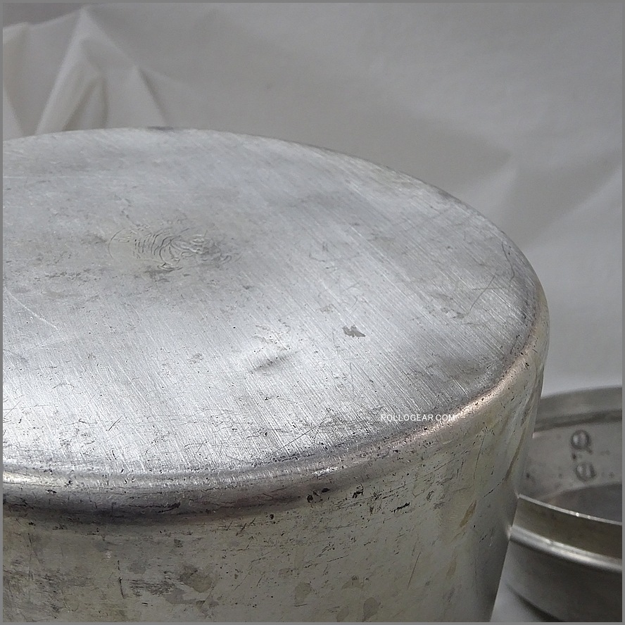50年代 ホットン ブルドッグ<BR>珍種 7インチビリー＋PANリッド<BR>VINTAGE ビリー缶 クッカー<BR>イングランド製 ビンテージキャンプ