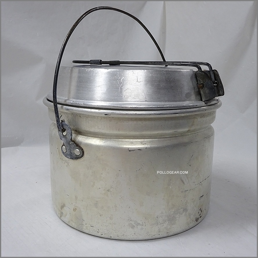 50年代 ホットン ブルドッグ<BR>珍種 7インチビリー＋PANリッド<BR>VINTAGE ビリー缶 クッカー<BR>イングランド製 ビンテージキャンプ