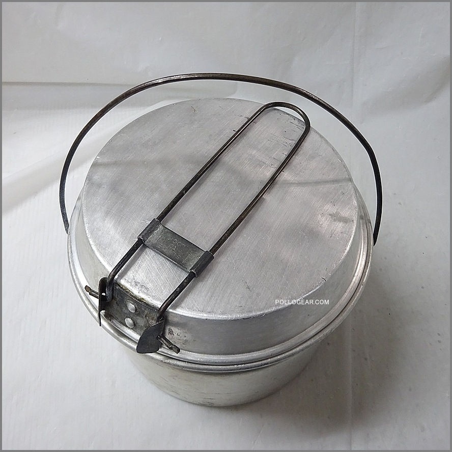 50年代 ホットン ブルドッグ<BR>珍種 7インチビリー＋PANリッド<BR>VINTAGE ビリー缶 クッカー<BR>イングランド製 ビンテージキャンプ