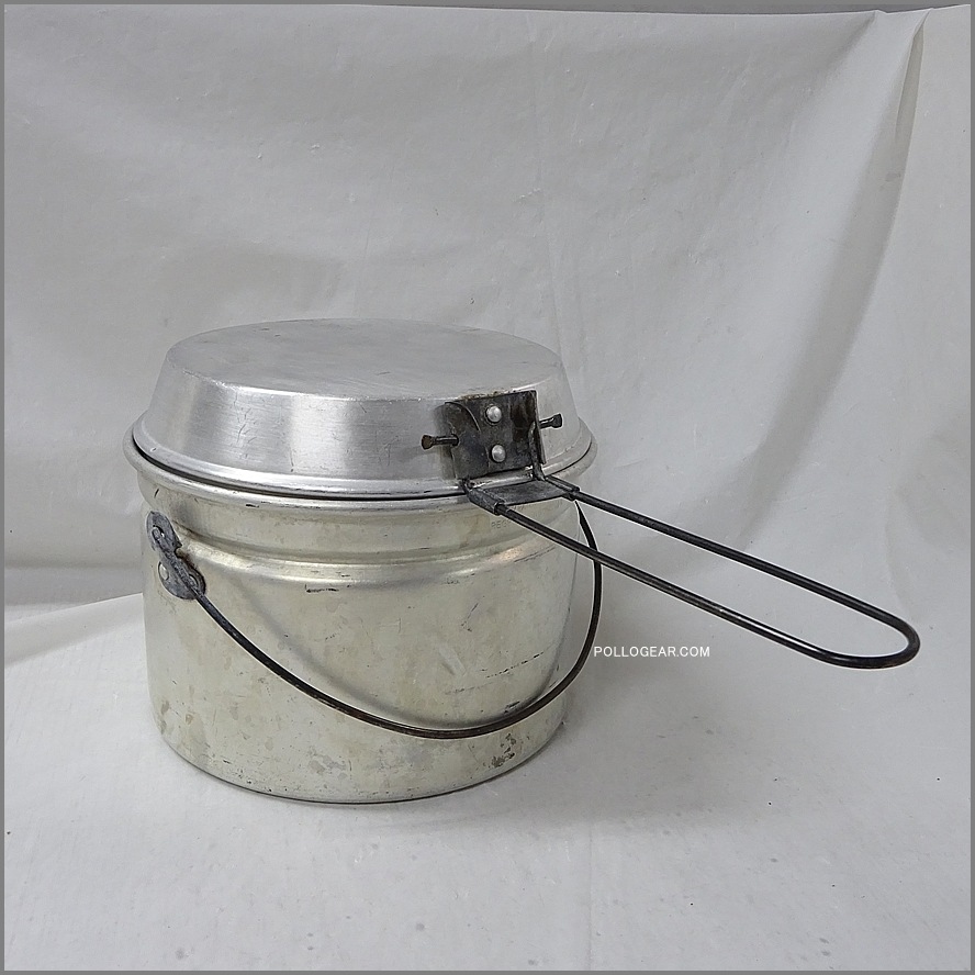 50年代 ホットン ブルドッグ<BR>珍種 7インチビリー＋PANリッド<BR>VINTAGE ビリー缶 クッカー<BR>イングランド製 ビンテージキャンプ