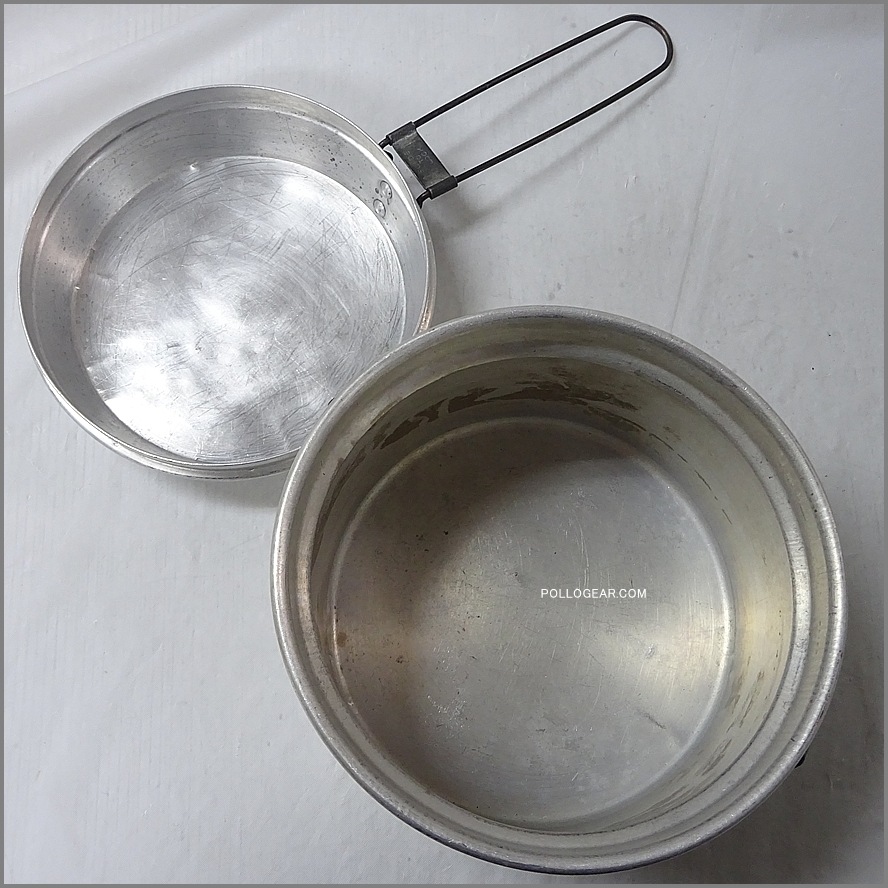 50年代 ホットン ブルドッグ<BR>珍種 7インチビリー＋PANリッド<BR>VINTAGE ビリー缶 クッカー<BR>イングランド製 ビンテージキャンプ
