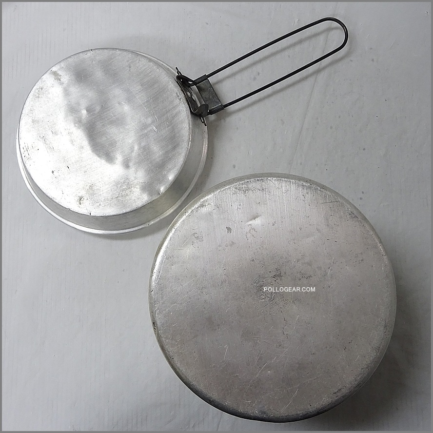 50年代 ホットン ブルドッグ<BR>珍種 7インチビリー＋PANリッド<BR>VINTAGE ビリー缶 クッカー<BR>イングランド製 ビンテージキャンプ