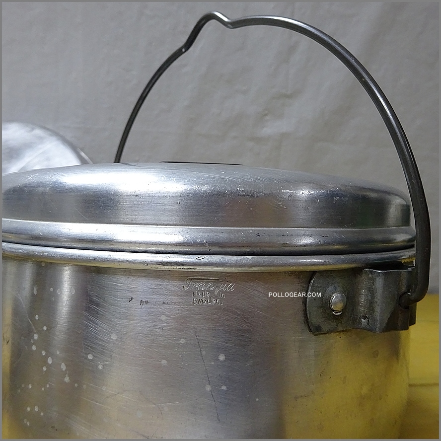 1969-75年 トランギア VINTAGE<BR>№24 キャンピングセット<BR>Trangia 筆記体ロゴ ビンテージ<BR>SWEDEN製 クッカー