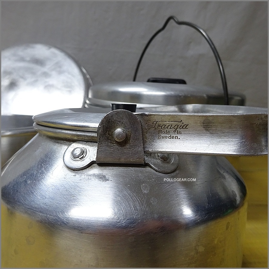 1969-75年 トランギア VINTAGE<BR>№24 キャンピングセット<BR>Trangia 筆記体ロゴ ビンテージ<BR>SWEDEN製 クッカー