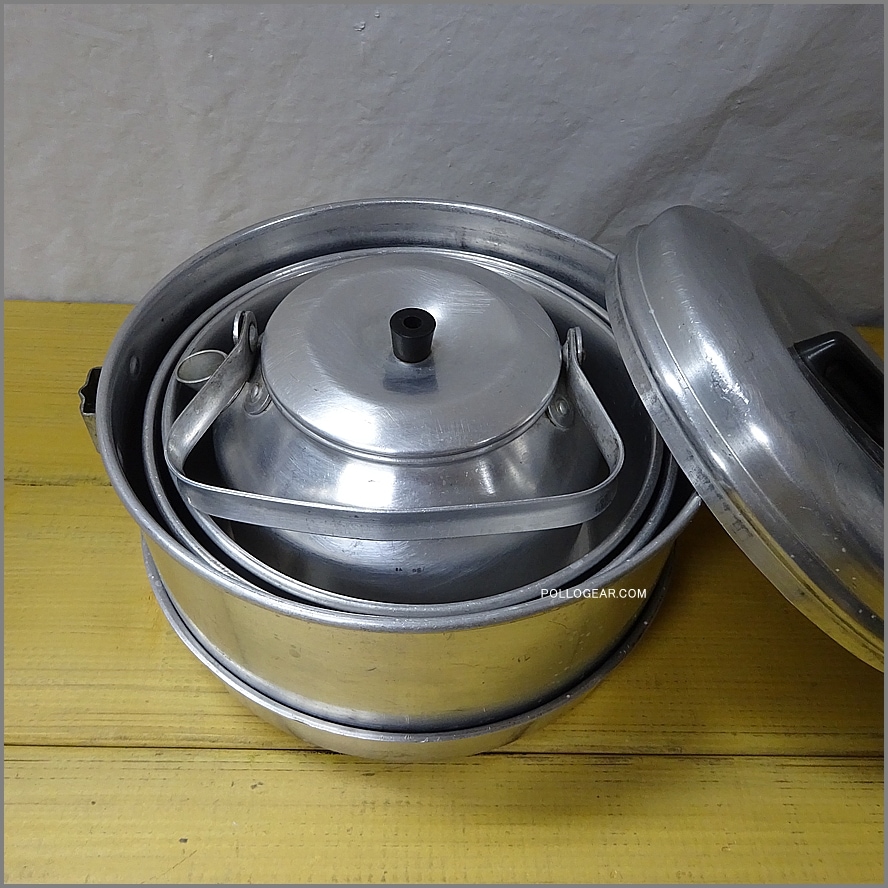 1969-75年 トランギア VINTAGE<BR>№24 キャンピングセット<BR>Trangia 筆記体ロゴ ビンテージ<BR>SWEDEN製 クッカー