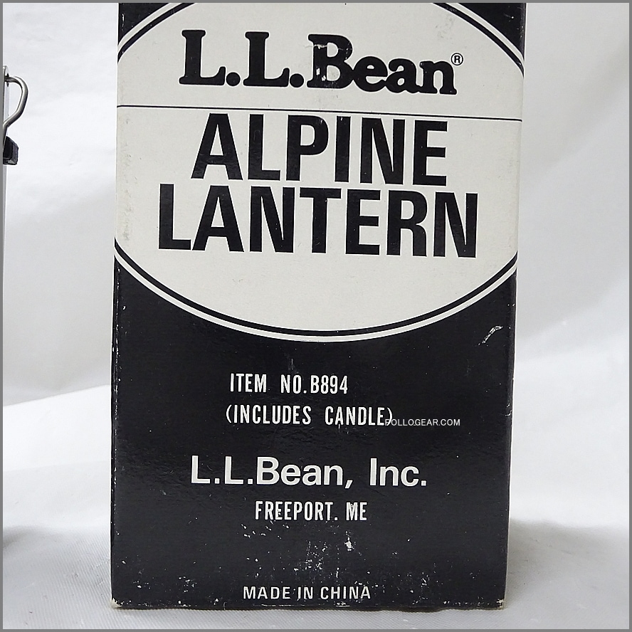 エルエルビーン　ビンテージ　ランタン 1990年代 箱付き デッドストック<br>LLビーン×ノーザンライト B894<BR