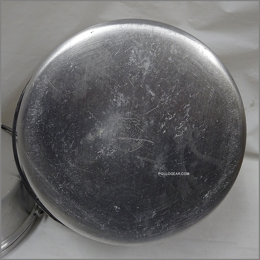 中サイズ 6インチ 良品<BR>ホットン ブルドッグ<BR>VINTAGE ビリーポット<BR>イングランド製 クッカー ビリー缶 ブッシュクラフト