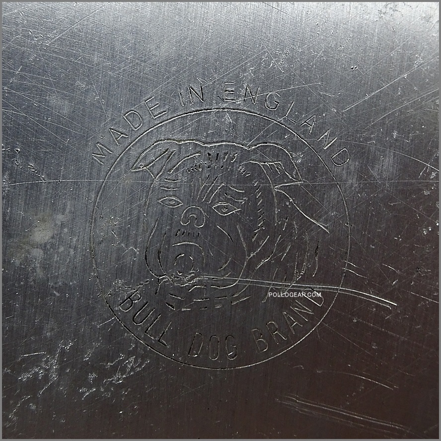 中サイズ 6インチ 良品<BR>ホットン ブルドッグ<BR>VINTAGE ビリーポット<BR>イングランド製 クッカー ビリー缶 ブッシュクラフト