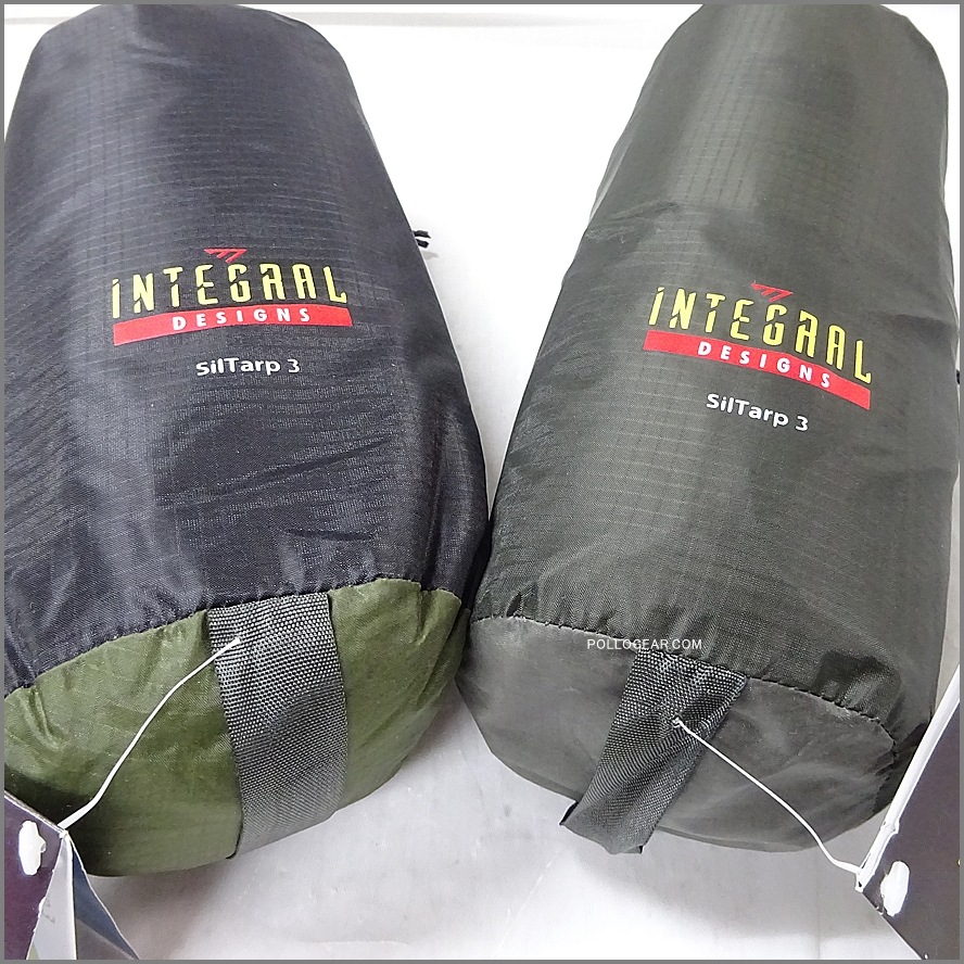 2011 デッドストック<br>INTEGRAL DESIGNS SilTarp3<br>シルナイロン フラットタープ<br>ウルトラライト シルタープ<br>10' x 12' Flat Tarp - Silnylon (3.05m×3.66m)