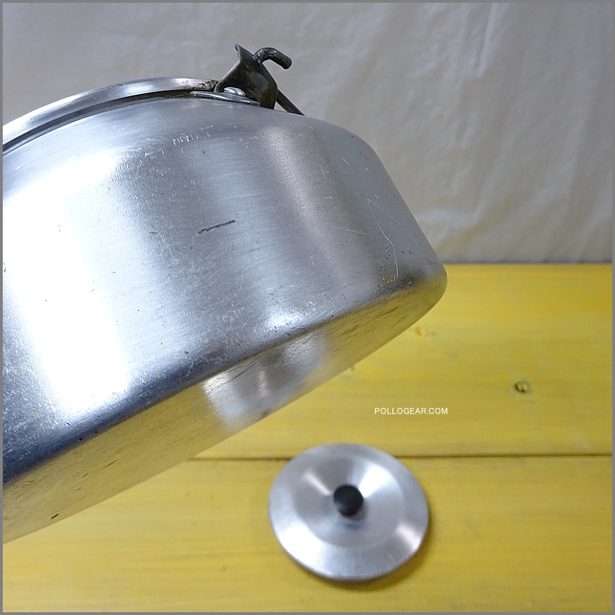 Early1970 Trangia VINTAGE<BR>トランギア 筆記体ロゴ<BR>0.9L ケトル やかん<BR>ビンテージ キャンプギア