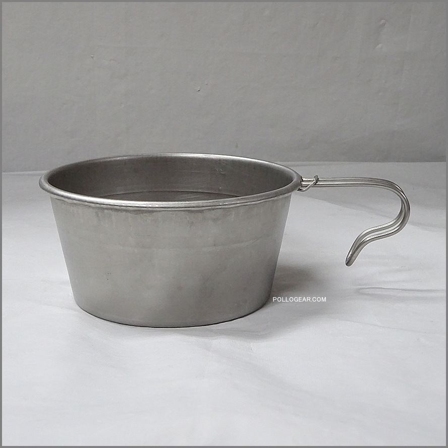 初期型 ROCKY CUP PINT<BR>ロッキーカップ 1パイント<BR>シェラカップ アメリカ製<BR>リッドバー付き VINTAGE