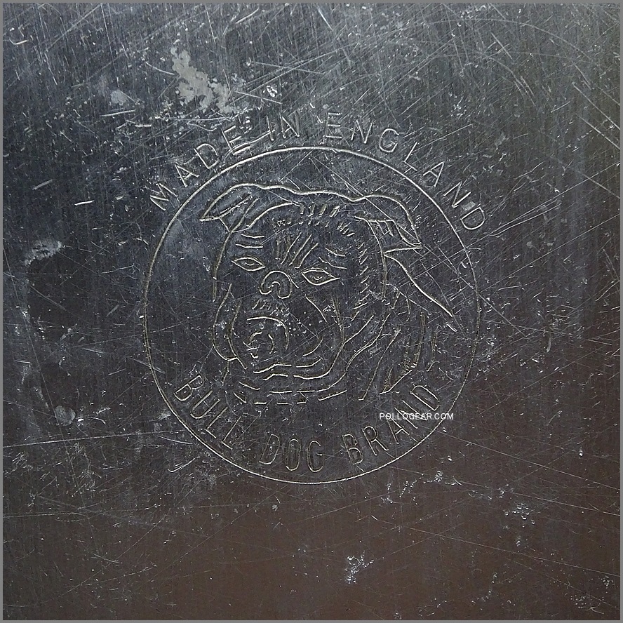 小サイズ 5インチ 良品<BR>ホットン ブルドッグ<BR>VINTAGE ビリーポット<BR>イングランド製 クッカー ビリー缶 ブッシュクラフト