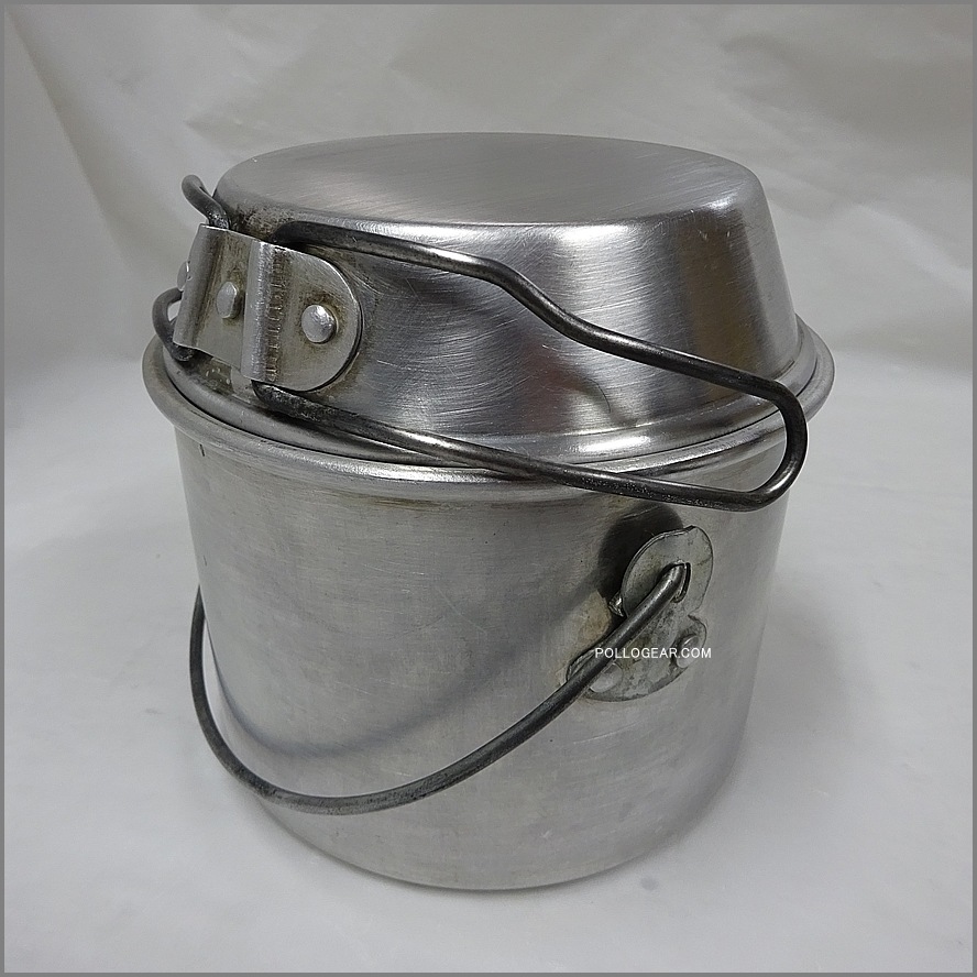 小サイズ 5インチ 良品<BR>ホットン ブルドッグ<BR>VINTAGE ビリーポット<BR>イングランド製 クッカー ビリー缶 ブッシュクラフト