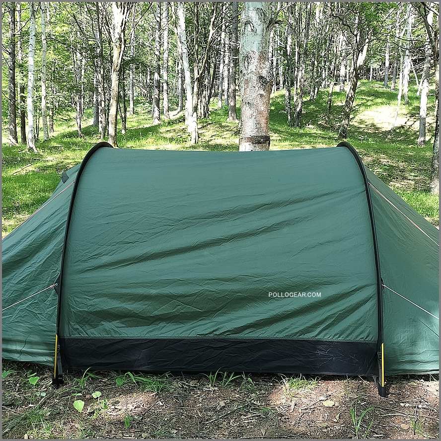 1987年 初期型 Nallo2<br>HillebergAB 革タグ 旧カラー<br>ヒルバーグAB ナロ2<br>旧グリーン OLDモデル<br>