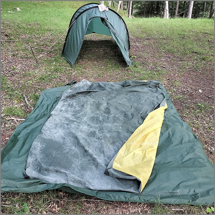 1987年 初期型 Nallo2<br>HillebergAB 革タグ 旧カラー<br>ヒルバーグAB ナロ2<br>旧グリーン OLDモデル<br>