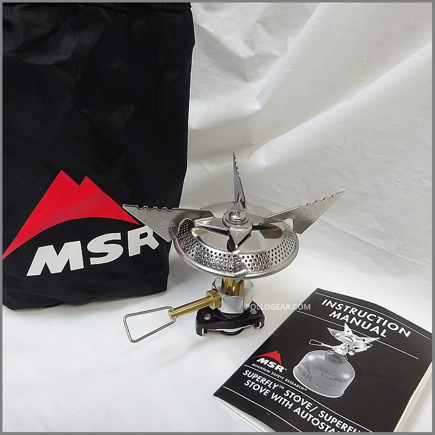 日本未発売 MSR SUPERFLY<BR>スーパーフライ 未使用品<BR>絶版 ガス