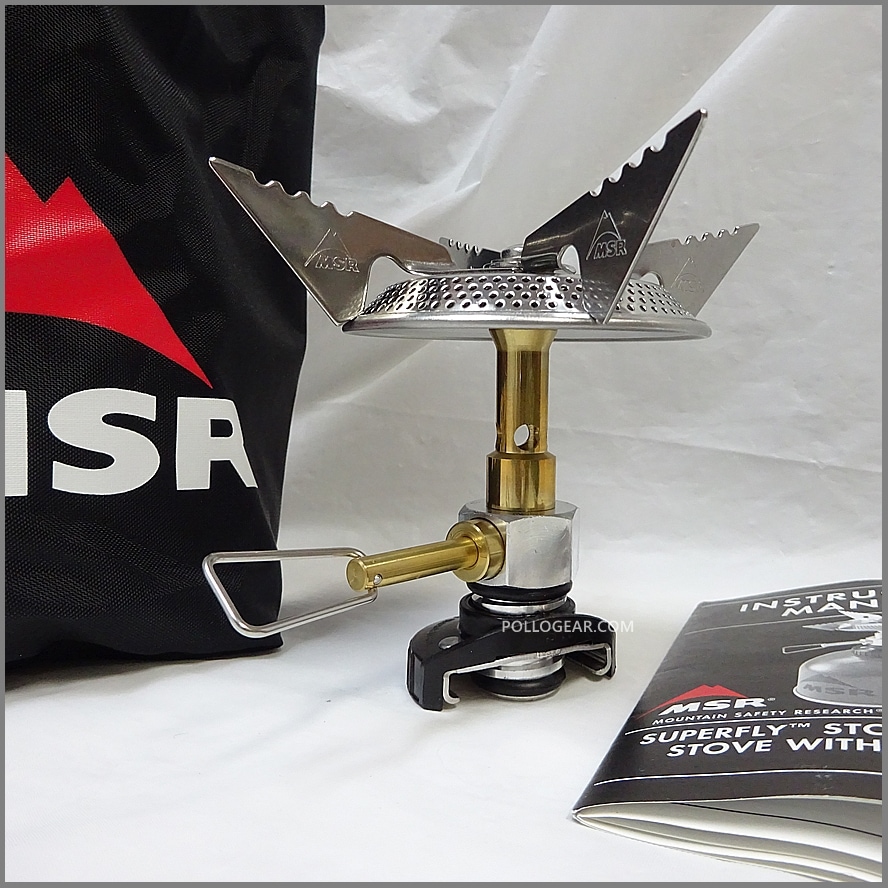 MSR Superfly シングルバーナー 本体 98~ MSR SUPERFLY<BR>スーパーフライ 前期型<BR>OLDモデル ガス