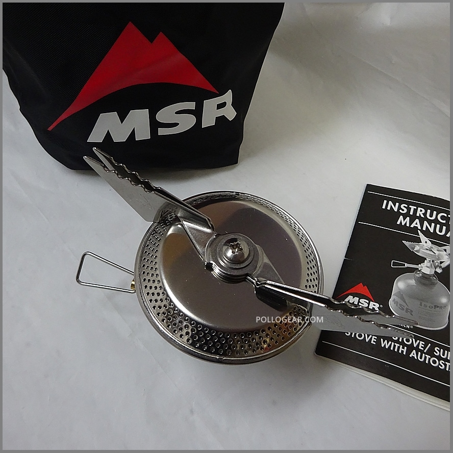 MSR Superfly シングルバーナー 本体 98~ MSR SUPERFLY<BR>スーパーフライ 前期型<BR>OLDモデル ガス