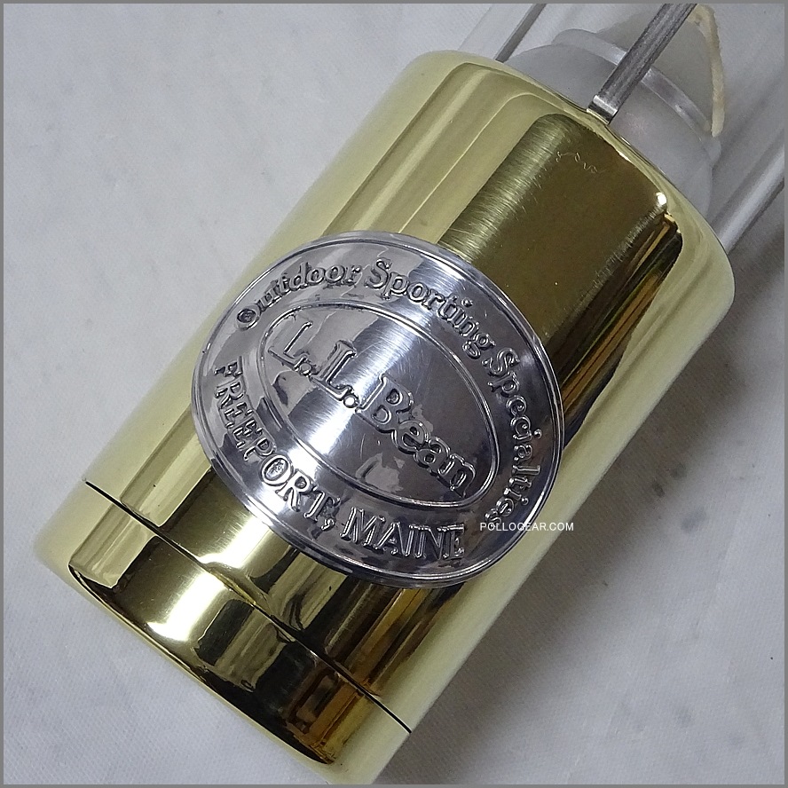 初期型 LLビーン バフ仕上げ<BR>ブラス キャンドルランタン<BR>未使用 フリップトップ 真鍮製<BR>オールドランタン Vintage