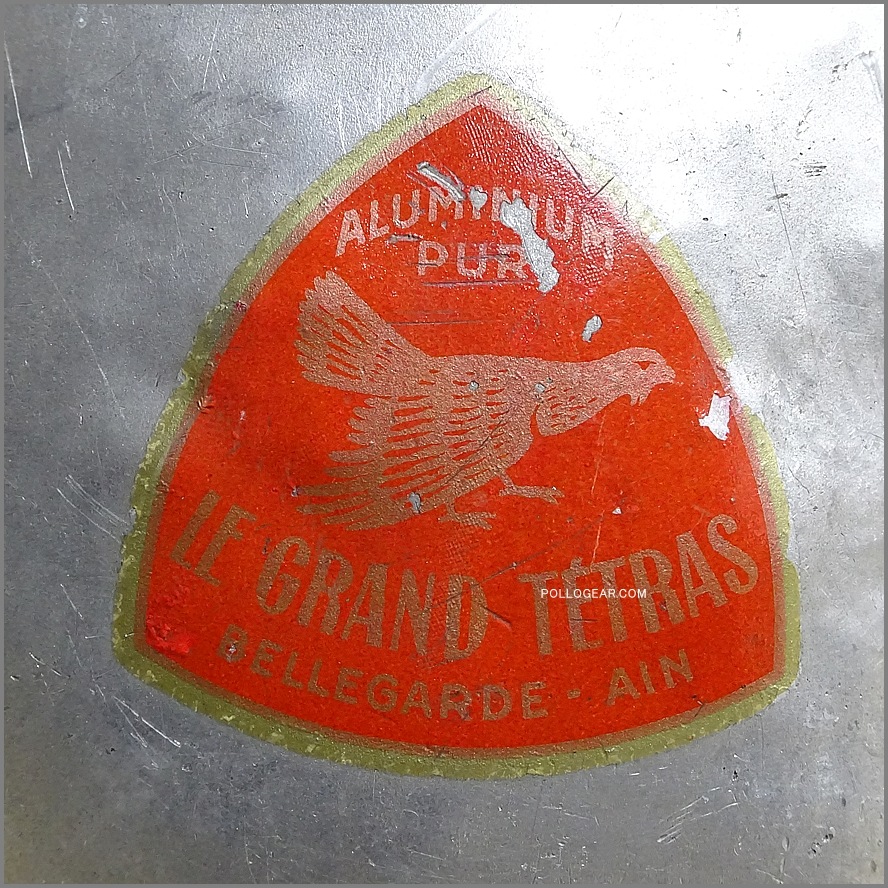 0.75L グランテトラ 1950年代<BR>LE GRAND TETRAS<BR>VINTAGE ウォーターボトル <BR>ゴールドラベル スイングキャップ