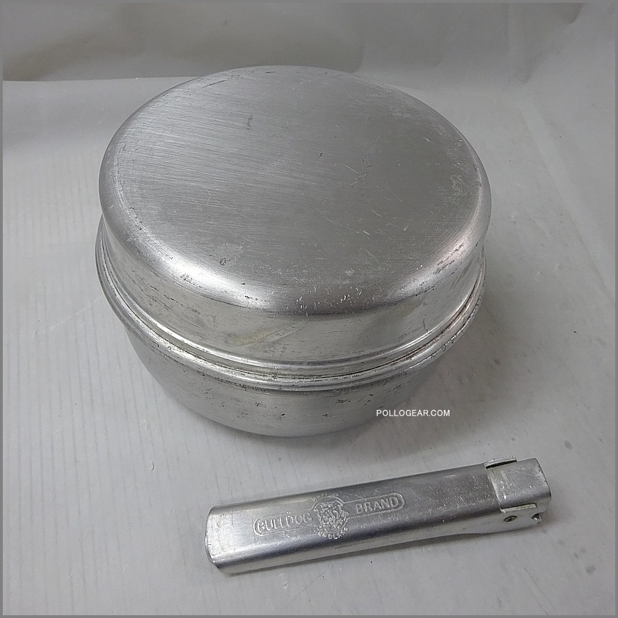 1970年代 160 ハイカーSET<BR>ホットン ブルドッグ メスキット<BR>VINTAGE イングランド製<BR>小さめ ソロクッカー 登山