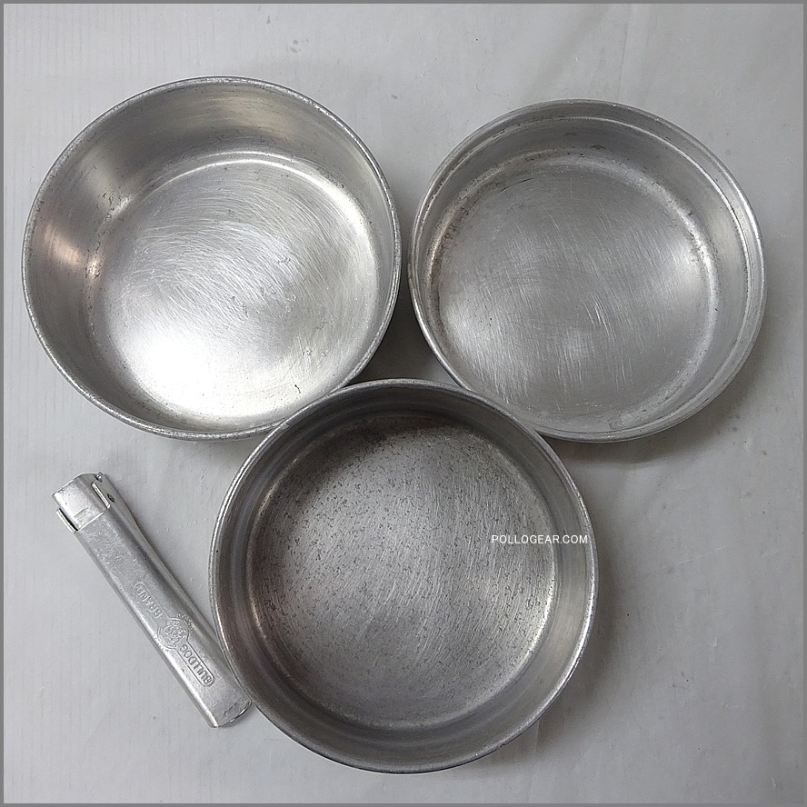 1970年代 160 ハイカーSET<BR>ホットン ブルドッグ メスキット<BR>VINTAGE イングランド製<BR>小さめ ソロクッカー 登山