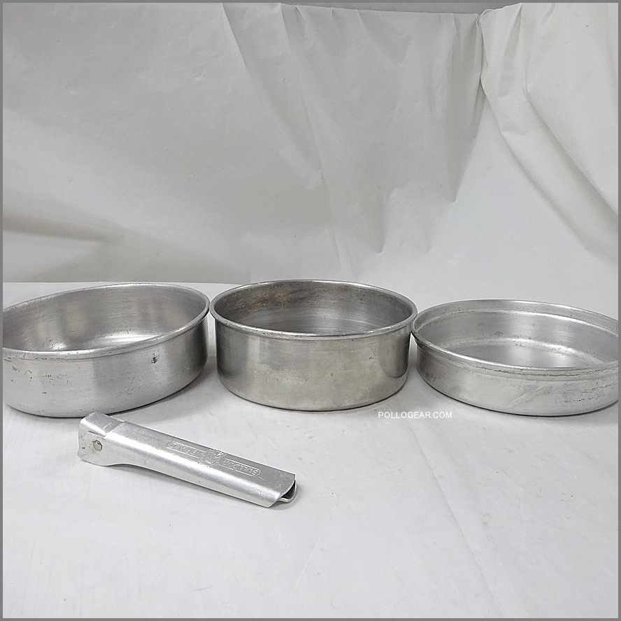 1970年代 160 ハイカーSET<BR>ホットン ブルドッグ メスキット<BR>VINTAGE イングランド製<BR>小さめ ソロクッカー 登山